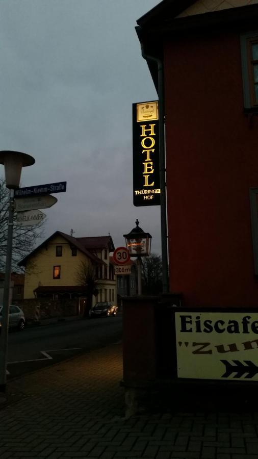 图林根霍夫酒店 Ebeleben 外观 照片